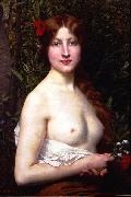 Jules Joseph Lefebvre, Half Length Demi Nude